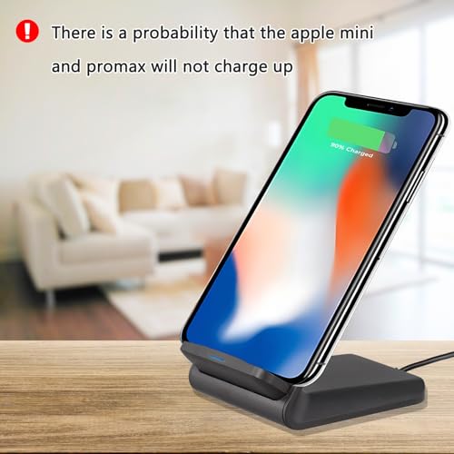 ECHOBUY Inductive Charging Station 15W Wireless Charger for iPhone